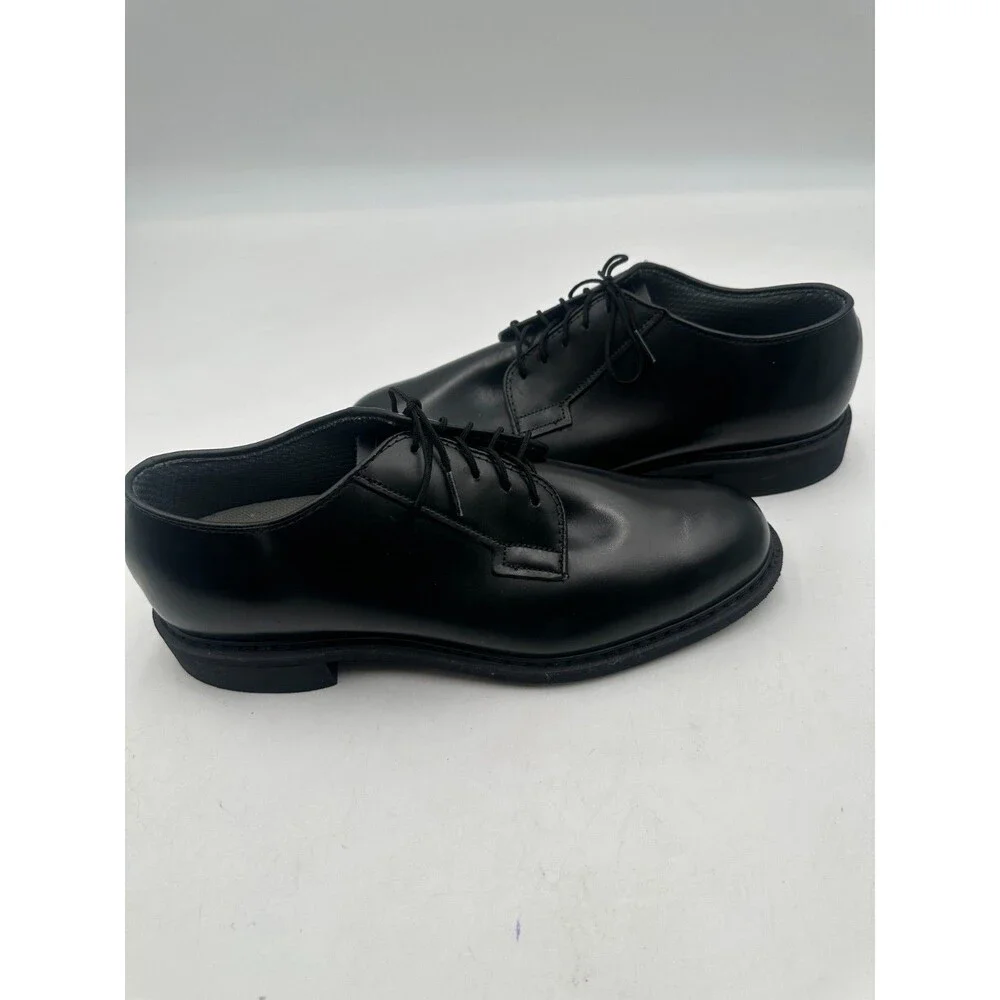 Capps Men's Airlite 90268Uniform Footwear Black Dress Shoes Sz 9.5D Made In USA